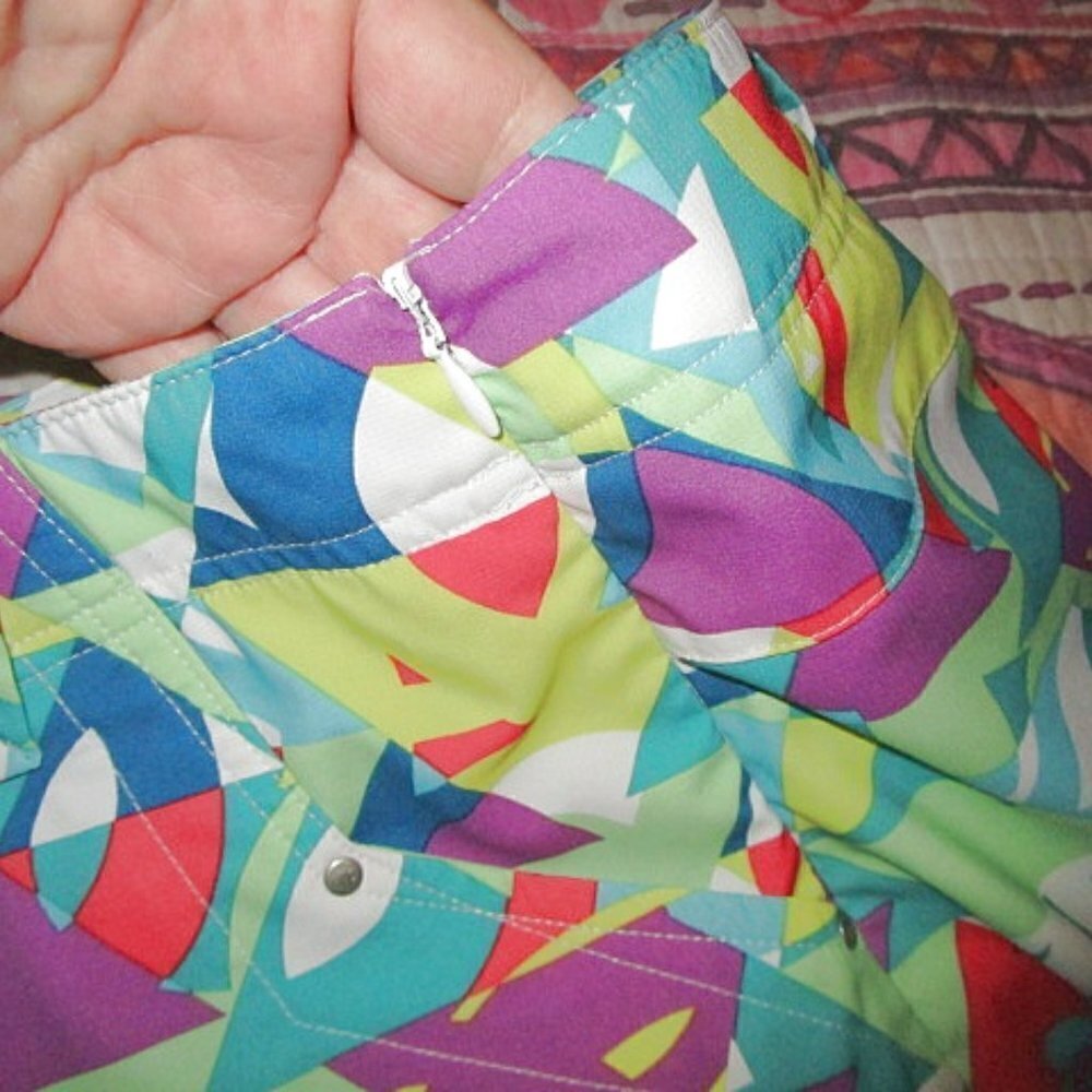 Nivo Active Skort Size 10 Stretch Pocket UPF Pull On Gorpcore Pickleball Golf - Picture 3 of 11
